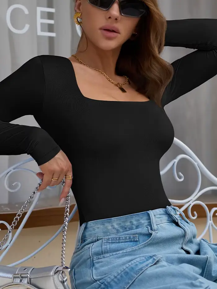 Dámské body s dlouhým rukávem, příležitostné romper, streetwear, sexy, bodycon, jeden kus, dámské oblečení, jarní podzim