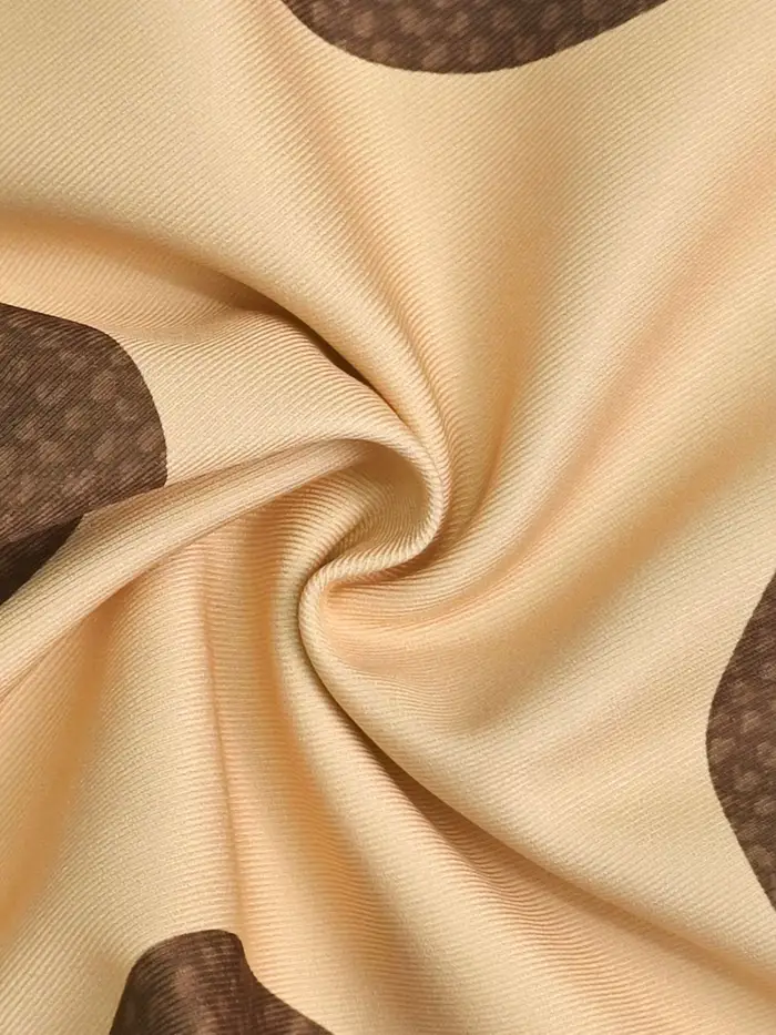 Dámské vintage puntíkaté široké kalhoty Yeezzi