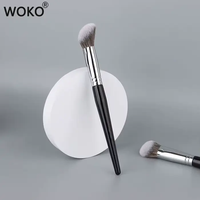 Brosse à Blush crème, imite l'application du bout des doigts, poudre de pointillé, pinceaux de maqui