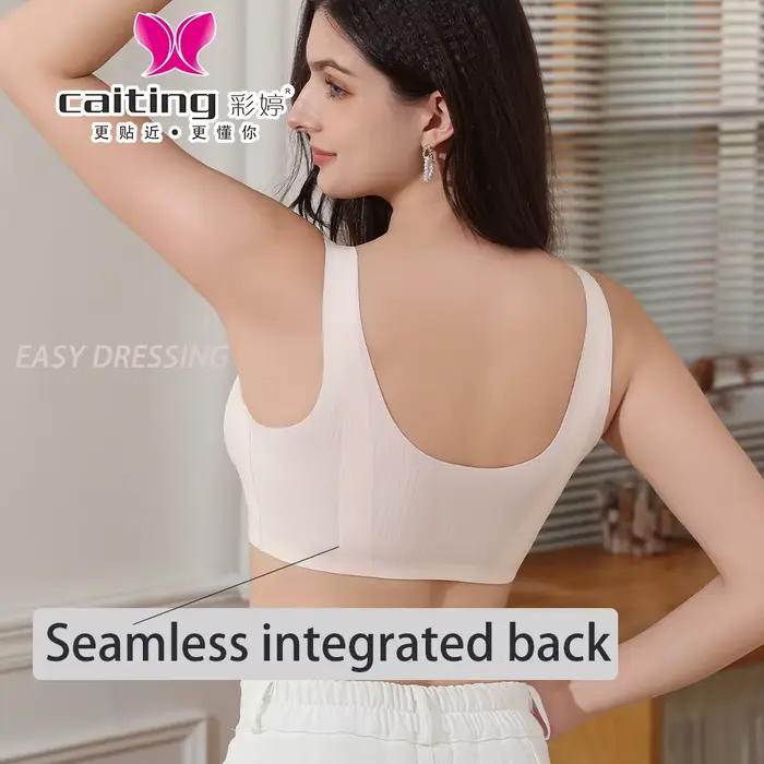 CAITING soutien-gorge sans couture nu sans couture une pièce victoria haut secret sous vêtement femmes petite poitrine froncée soutiens-gorge livraison gratuite