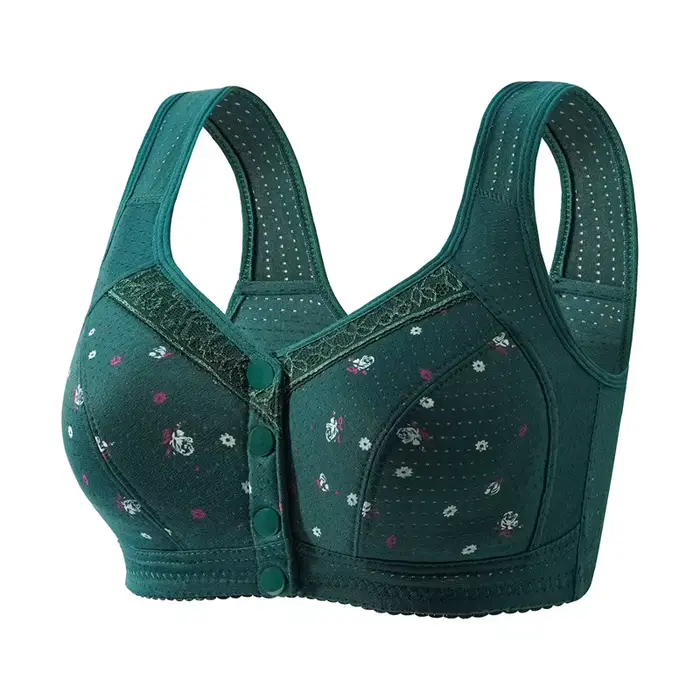 Soutien-gorge à fermeture avant pour femmes, soutien-gorge grande taille, soutien-gorge sans couture
