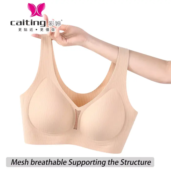CAITING soutien-gorge sans couture nu sans couture une pièce victoria haut secret sous vêtement femmes petite poitrine froncée soutiens-gorge livraison gratuite