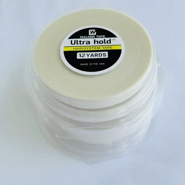 Bande adhésive Double face bleue pour Extensions de cheveux, 3/12 mètres, pour Lace Front, outils de