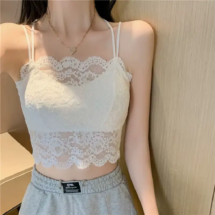 Soutien-gorge sexy en dentelle coton polyester pour femmes grandes tailles M à XL occasions spéciales ```