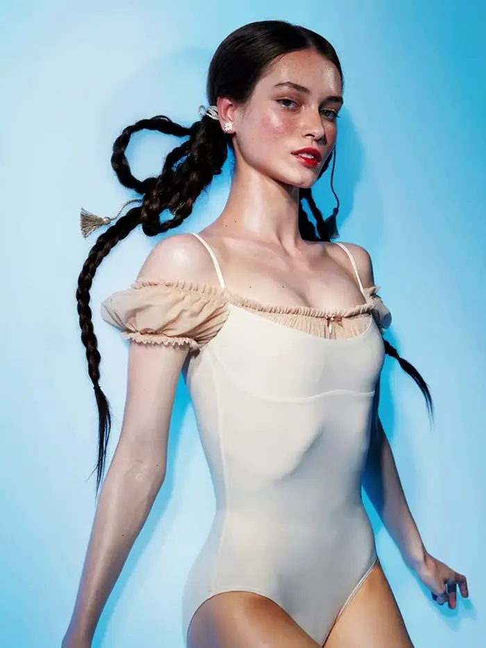 Ženy dospělí bílá jen mrtvola kamélie lico krk backless Ballet trikot gymnastika body Dancewear žena tanec móda
