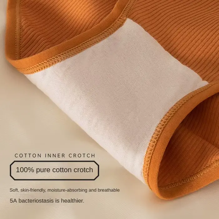 Culotte de dehors en Coton Doux pour Femme, Sous-Vêtement Couvrant les Hanches, Respirant, Sexy, pour Abonnés, Couleurs Durables