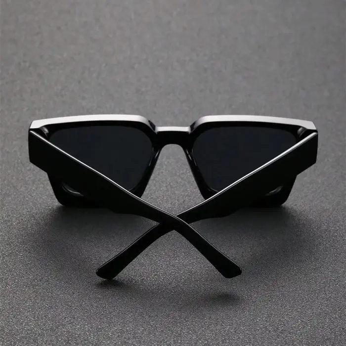 Rétro noir millionnaire nuances lunettes de soleil de luxe 2025 pour hommes concepteur célèbre marqu