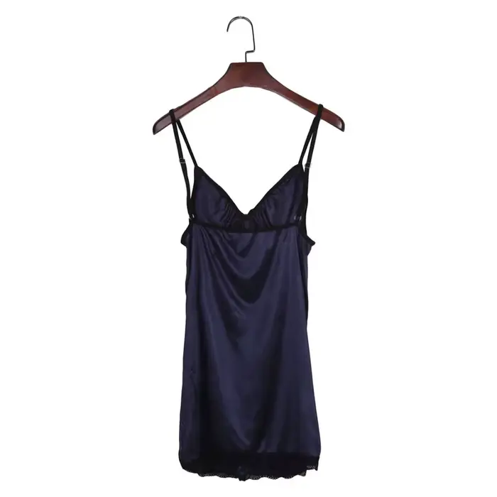 polyester noční košile s květinovou krajkou pro ženy sexy velké velikosti speciální příležitosti romantické noci erotické