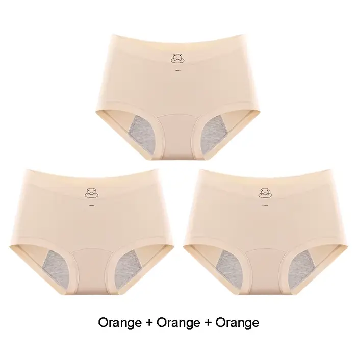 Culotte menstruelle femme coussinets menstruels réutilisables sous-vêtements menstruels slip en coto