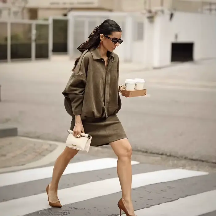 Blouson aviateur pour femme avec manches chauve-souris et fermeture éclair, haut décontracté