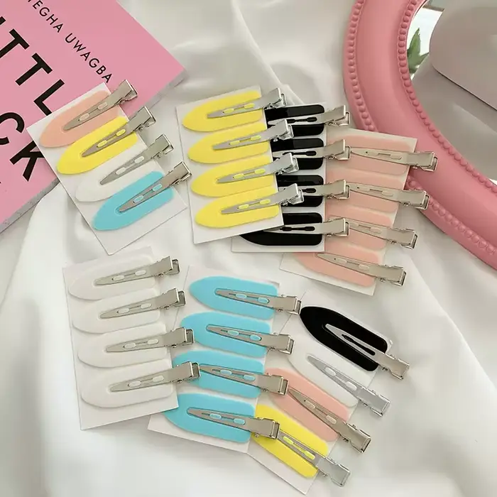 Pinces à cheveux sans couture pour femmes et filles, barrettes, épingles à cheveux, accessoires pour