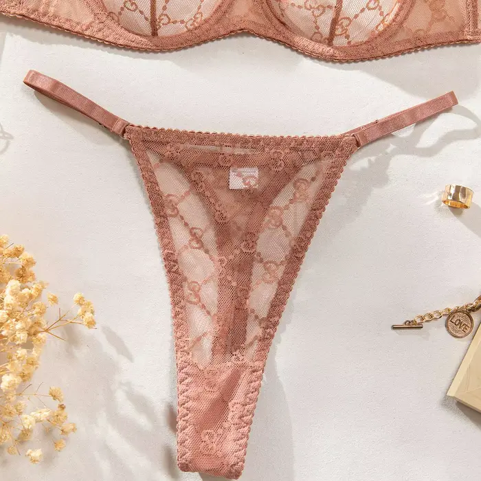 Ensemble soutien-gorge Push Up et slip à bretelles fines noires, sous-vêtements pour femmes, Lingerie Sexy, Bralette avec culotte