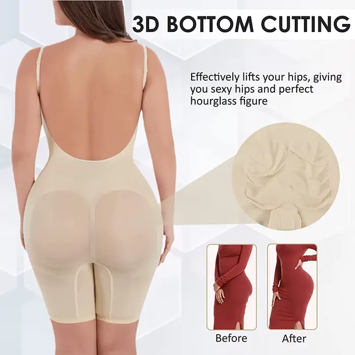 Dámské bezešvé bareback kombinézy, baterie kombinézy, plné pokrytí převislé oblečení, tenké stehno, tvrzené tělo, dolní část zad, hýždě zvedání, hubnutí