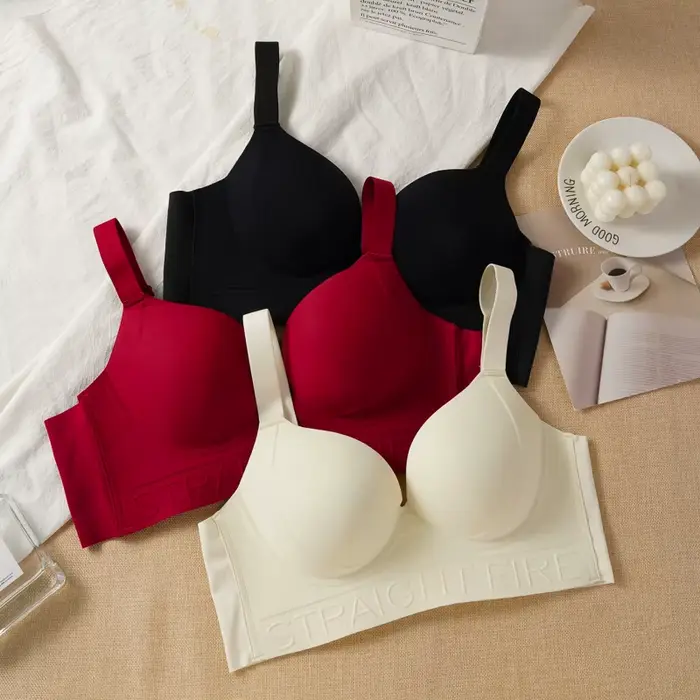 34-40 BCD tasse Anti-affaissement côté soutien-gorge de réglage du sein nouveau grande taille sans couture soutien-gorge push-up soutien-gorge de réglage
