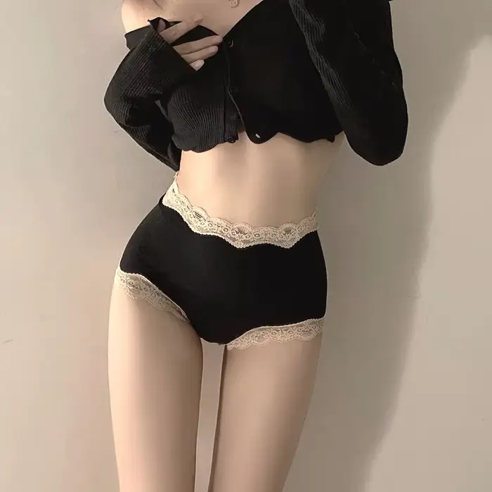 Dámské sexy kalhotky japonské dívčí krajkové