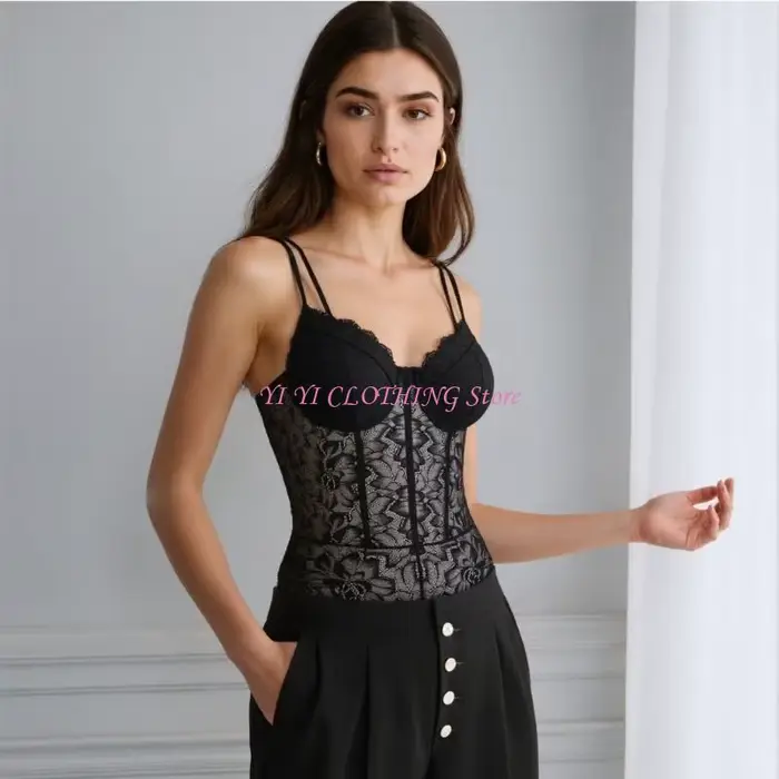 N5KF smyslná krajka Mesh Bodysuit určený pro moderní milovníky módy