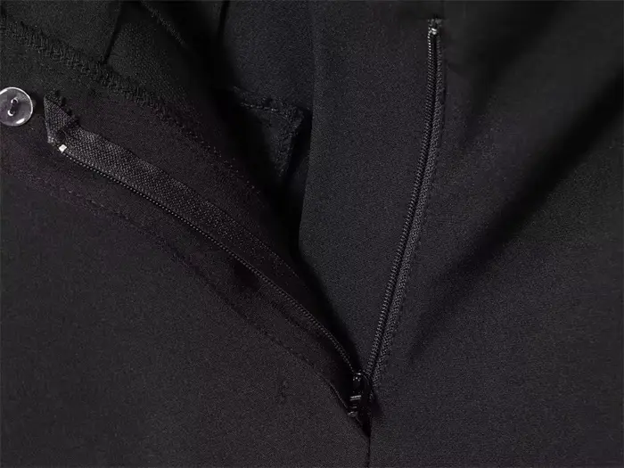 Short court noir pour femme, Simple, décontracté et à la mode, capacité de banlieue, personnalité po