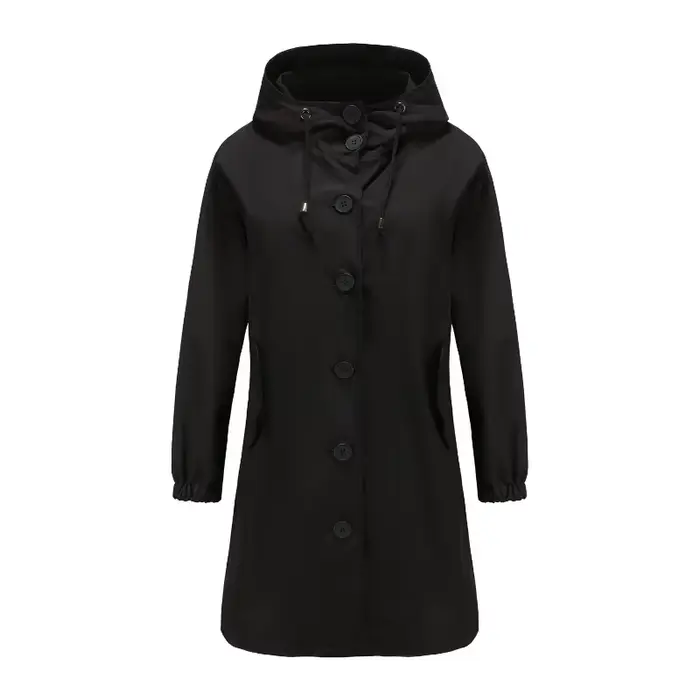 Fahsyee imperméable femmes, veste de pluie imperméable imperméable à capuche coupe-vent extérieur lo
