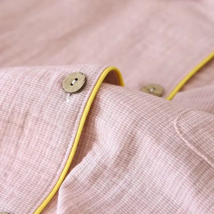100% coton femmes pyjamas 2026 nouveaux pyjamas pour femmes pyjama manches longues pantalons longs 2 pièces ensemble dame pyjamas vêtements de nuit