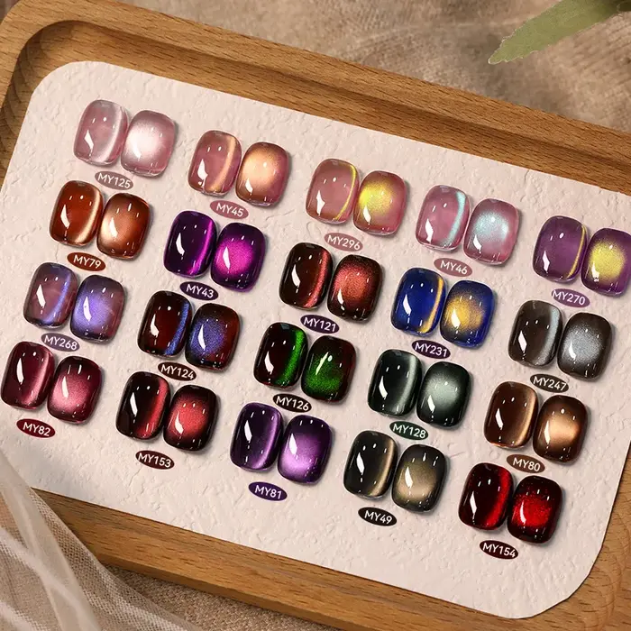 BORN PRETTY 10ml marron violet noir rouge chat vernis Gel magnétique manucure tremper Gel UV vernis 