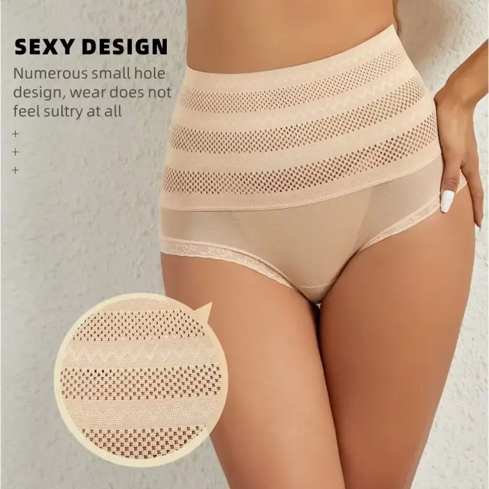 Culotte gainante pour femme, effet ventre plat, taille haute, rehaussement du corps, contrôle du ventre, respirante, sous-vêtement de base