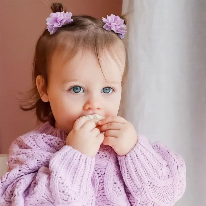 14/40 pièces, nœuds pour cheveux en chiffon de 2 pouces, entièrement doublés, petites pinces à cheve