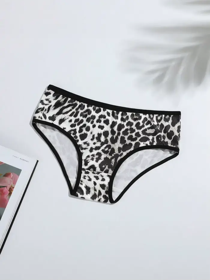 Nové bikiny kalhotky potisk mléko hedvábí středně nízký efekt ploché břicho prodyšné dvojité rozkrok spodní prádlo dívky zvláštní příležitosti