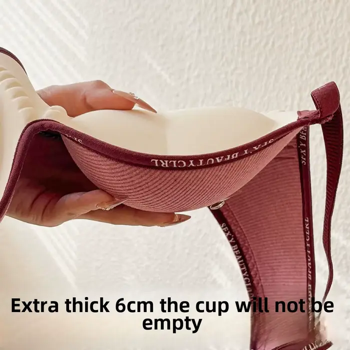 6cm zpevňující push-up podprsenka pro malá ňadra