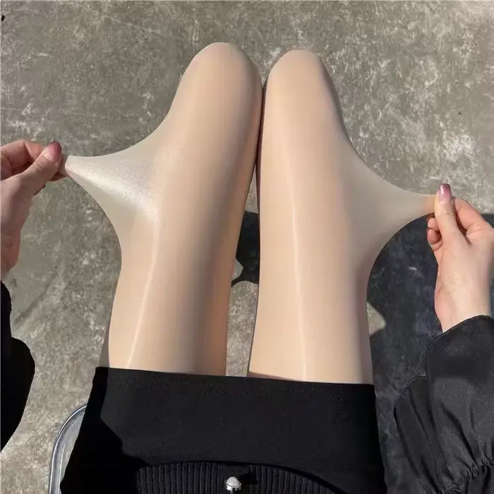 BONAS Dámské punčocháče 20D Odolné proti roztržení Nezlomné punčocháče Sexy vysoká elasticita Nylon Nízké letní dámské punčocháče Lesklé punčocháče