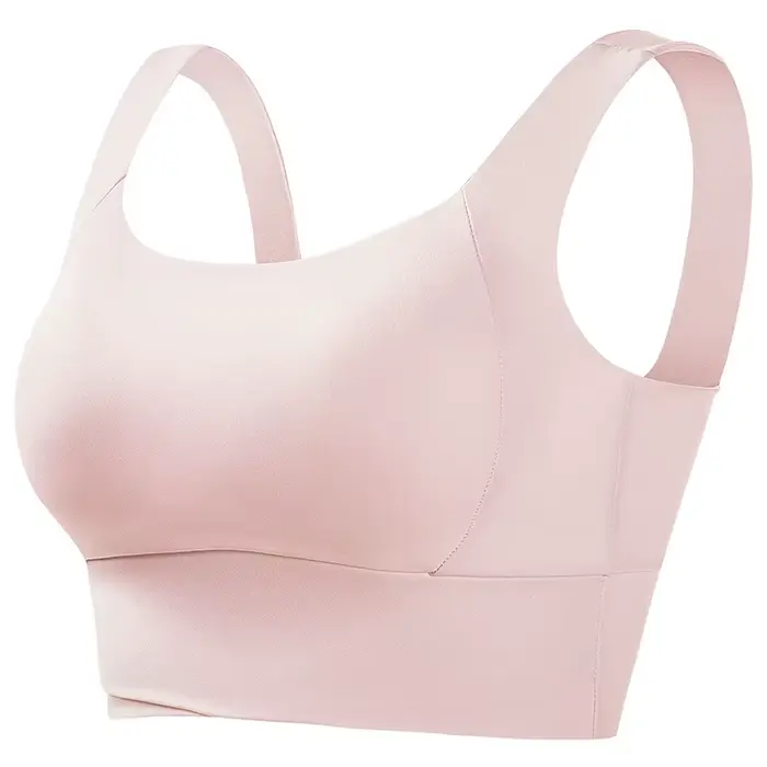 Soutien-gorge de sport à fort impact pour femmes, soutien-gorge de sport rembourré, haut court d'ent