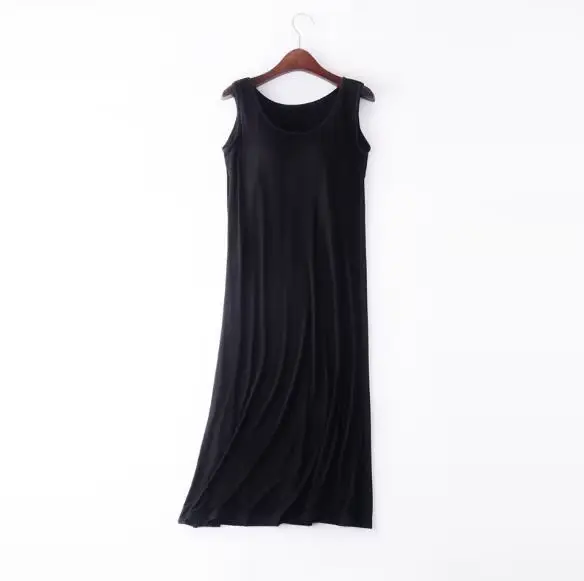 Vêtements de nuit sexy pour femmes, nouvelle collection d'été, chemise de nuit en coton modal, M-4XL