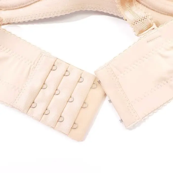 Dámská Beauwear-Push-up podprsenka s kosticemi, půl šálku Bralette, béžová, plus velikost, čepice C, 85C, 90C