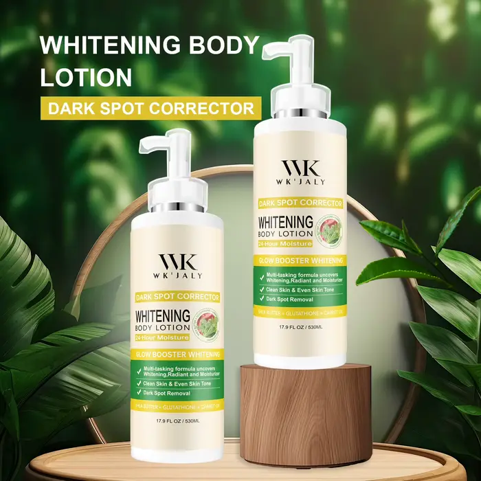 WK JALY Zesvětlující tělové mléko Glow Booster s glutathionem