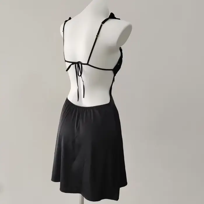 Vyšívané dámské noční košile, francouzské spodní prádlo, sexy noční košile, čisté neformální oblečení, pyžamo ramínko, vysoká kvalita, nové