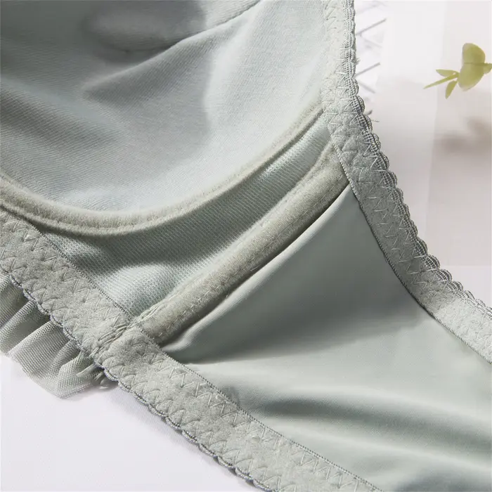 Ensemble de soutien-gorge en dentelle pour fille, sous-vêtements Sexy, brassière pour femmes, Lingerie douce et mignonne, ensemble de sous-vêtements doux et respirants, slip de soutien-gorge Sexy