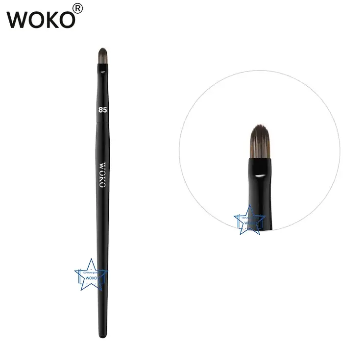 70 Pro velký štětec na krémový make-up, profesionální syntetické vlasy