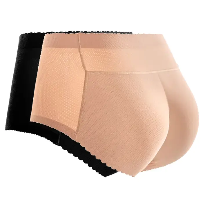 Ženy pasu tvarování trojúhelník kalhoty prodyšné Booster Hip výtah kalhotky polstrované houba Shapewear zadek falešný zadek slipy