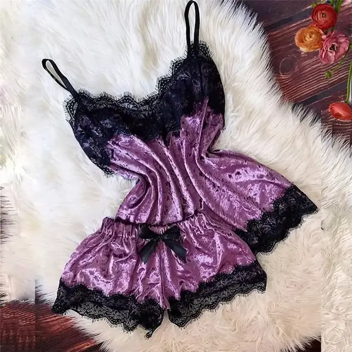 Sexy sametová pyžama sada pro ženy zvláštní příležitosti podzimní zimní spodní prádlo měkké pohodlné