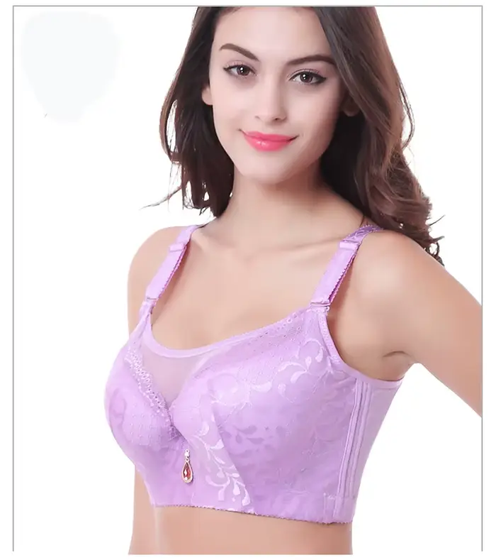 Plus velikost Sexy krajková podprsenka VS 3311 pro štědrá prsa (48G, 48F, 48E, 46D, 46F, 46E, 44G, 44F, 44E, 42G, 42F, 42E, 40G, 40F, 40E, 38D, 38F, 38E)
