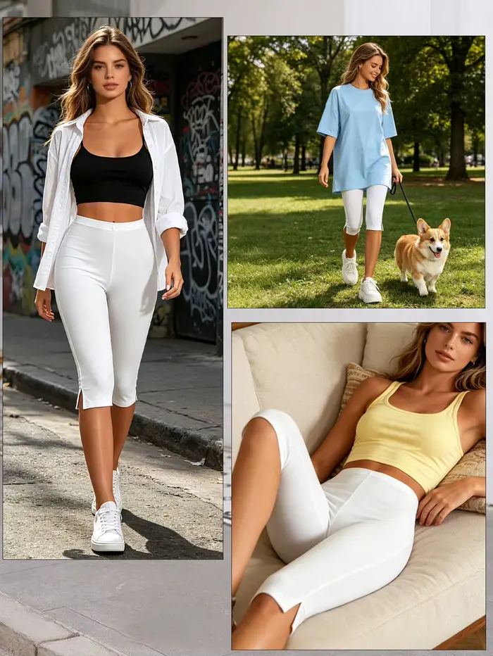 Gaine amincissante pour le bas du corps, effet ventre plat, taille haute pour femme, avec contrôle du ventre, pantalon capri de compression ferme