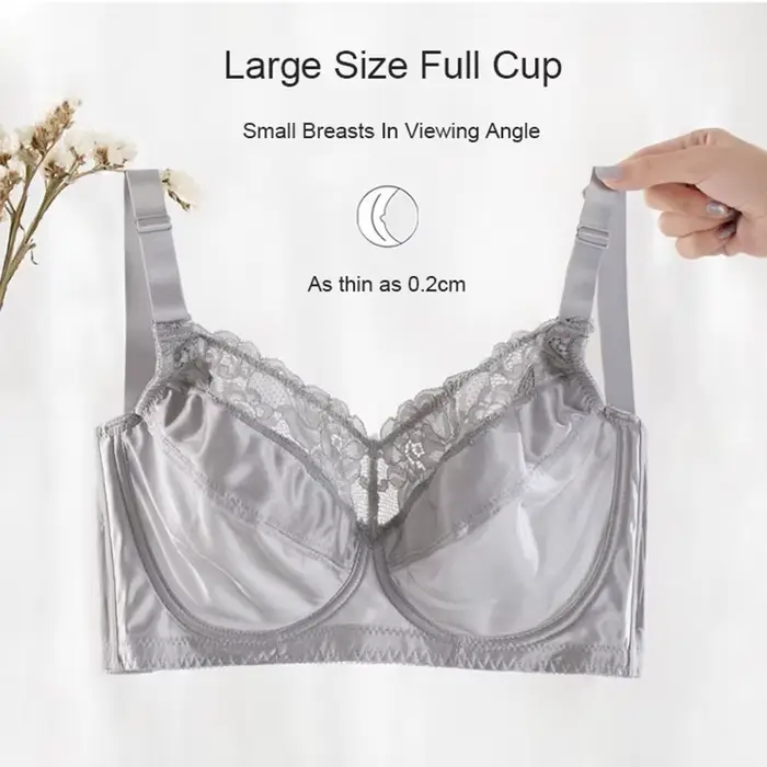 Velká krajková push-up podprsenka pro ženy