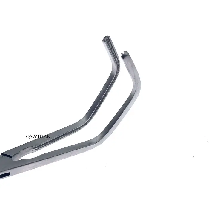 Embouts de mâchoire atraumatiques, pinces vasculaires, pince d'exclusion Aortique, instruments chiru