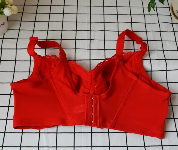 Velikostní podprsenka Push Up Bralette krajková intimní Lingerie pro ženy s kosticemi B C D E F G H Brasier Mujer