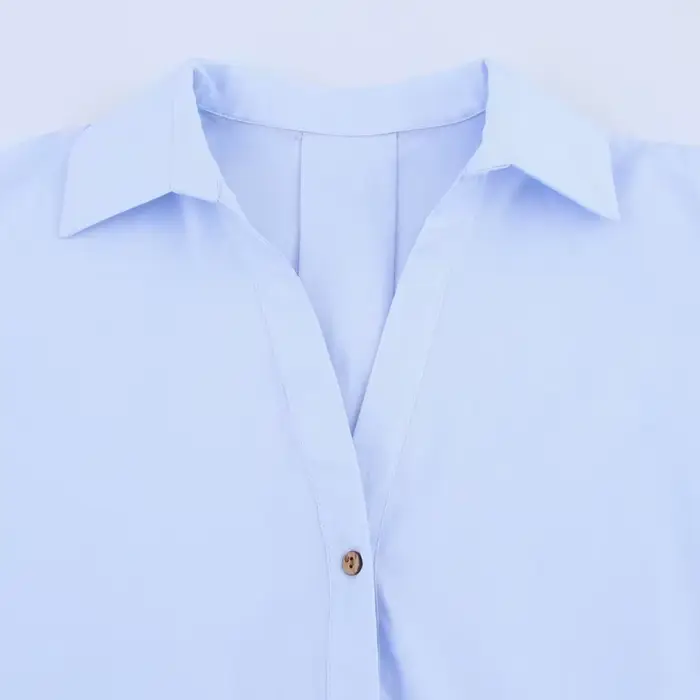 HXAO 2025 chemise femme été culture chemises et chemisiers surdimensionnés blanc bleu Rose marron ch