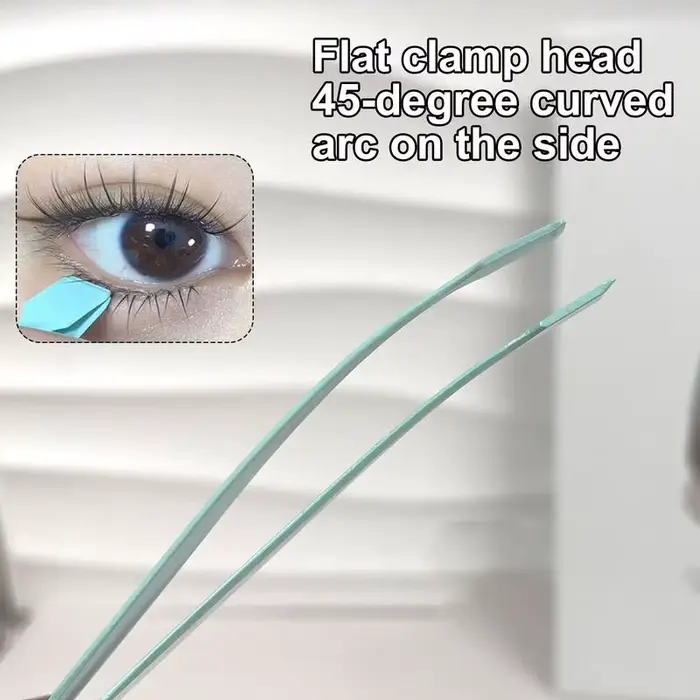 Outil de maquillage professionnel précis, outil applicateur de cils, grappe de cils, pincettes appli