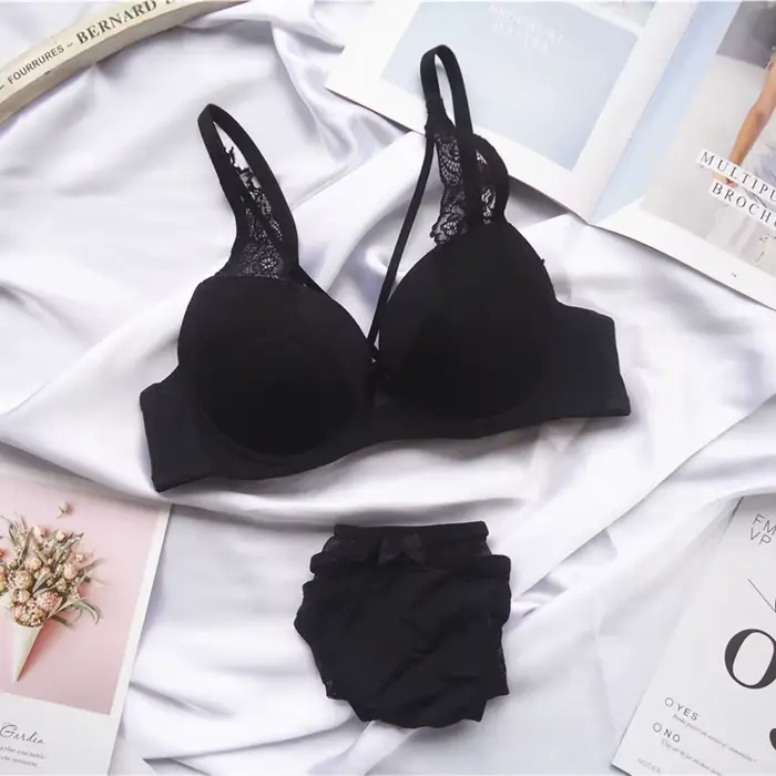 Lingerie soutien-gorge sous-vêtements pour femmes Section Sexy respirant femme grande taille dentell