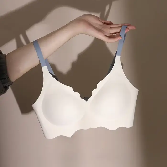 BH Bralette Top pro ženy, podprsenka bez kostic, pohodlná, s horní oporou, s nastavitelným ramínko a elegantními zády