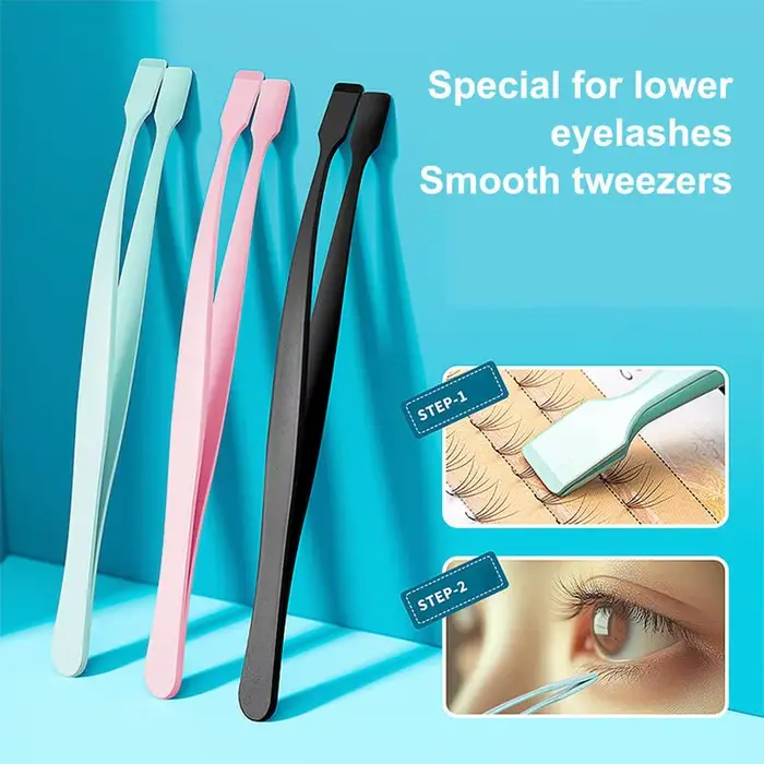 Outil de maquillage professionnel précis, outil applicateur de cils, grappe de cils, pincettes appli