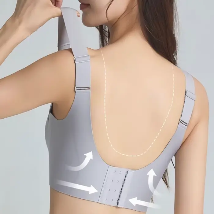 Plus velikost plné pokrytí Dámská podprsenka, bezešvé kostice tričko zdarma, Push-up, denní Bralette, spodní prádlo s měkkou podprsenkou