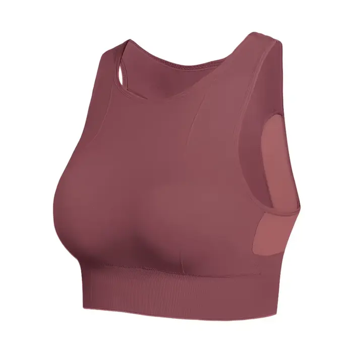 podprsenka sportovní bez backless velké velikosti s vysokou podporou a plné pokrytí pro ženy, tlumení nárazů, běh, jóga, fitness, bralette bez backless